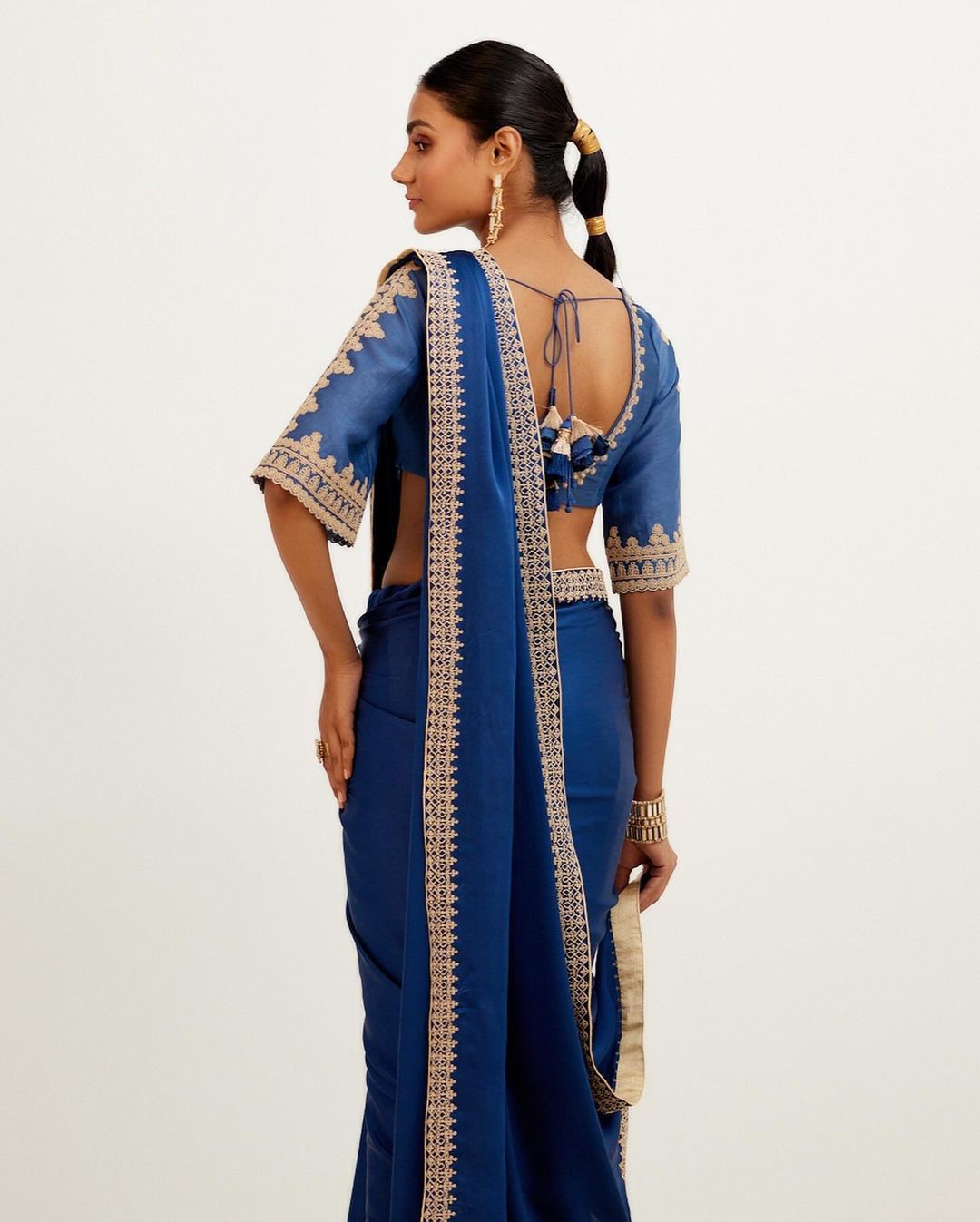 LG 1799 Embroidery Cording Lace Crepe Silk Sarees Catalog